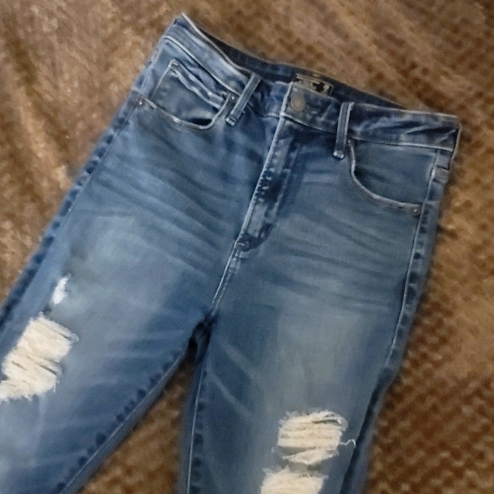 Abercrombie & Fitch Simone High Rise Super Skinny Jeans